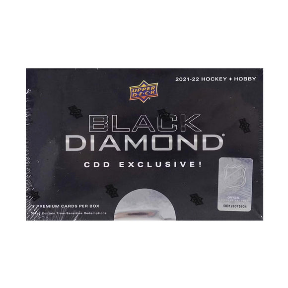 2021/22 Upper Deck Black Diamond CDD Exclusive Hobby Box