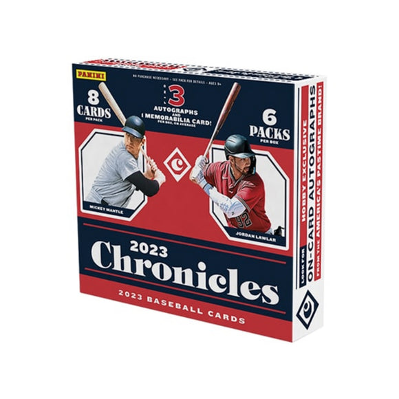 2023 Panini Chronicles Baseball Hobby Box