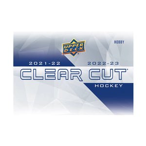 2021/22 & 2022/23 Combined UD Clear Cut Hockey Hobby Box (PRE-ORDER)