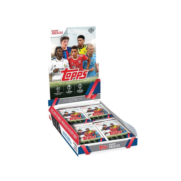 2022/23 Topps UEFA Club Competition Soccer Hobby Box