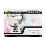 2022/23 UD Credentials Hockey Hobby Box