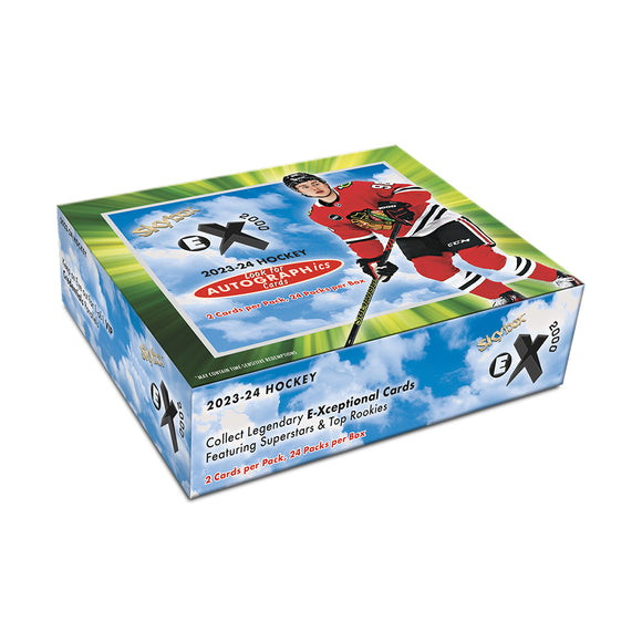 2023/24 UD EX 2000 Hockey Hobby 12 Box Case