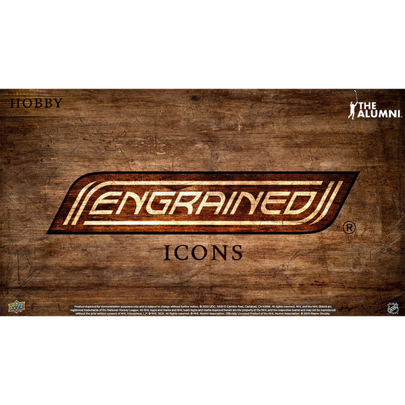 2024/25 UD Engrained Icons Hockey Hobby Box (PRE-ORDER)
