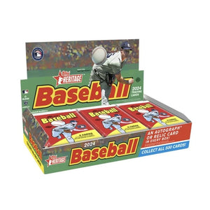 2024 Topps Heritage Baseball Hobby Box