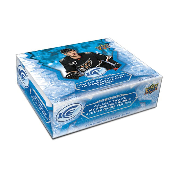 2022/23 Upper Deck ICE Hockey Hobby 12 Box Inner Case