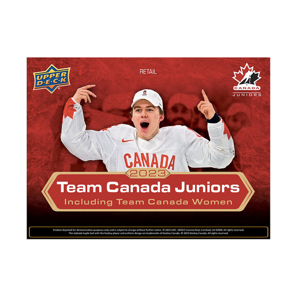 2023 Upper Deck Team Canada Juniors Hockey Blaster Box (PRE-ORDER)