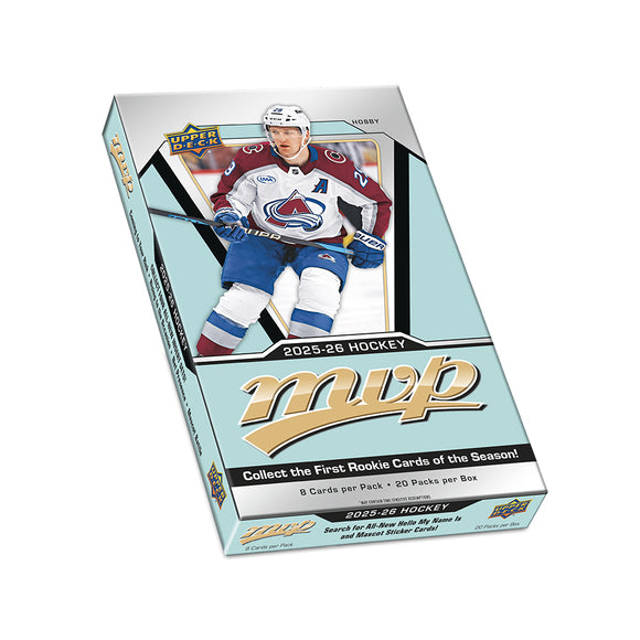 2025/26 Upper Deck MVP Hockey Hobby Box (PRE-ORDER)