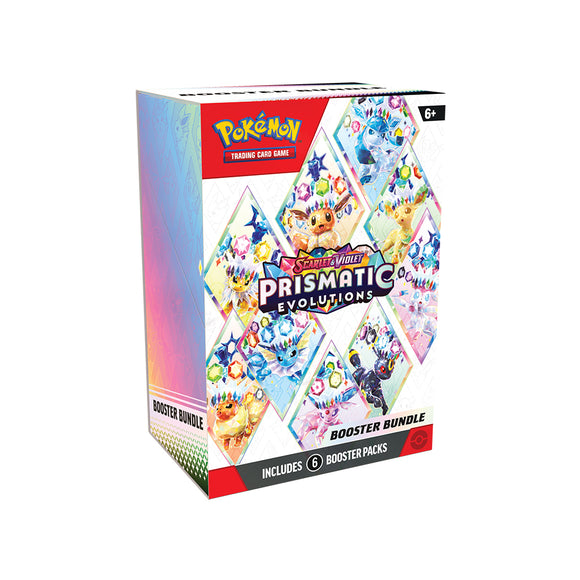 Pokemon Scarlet & Violet: Prismatic Evolutions Booster Bundle Box