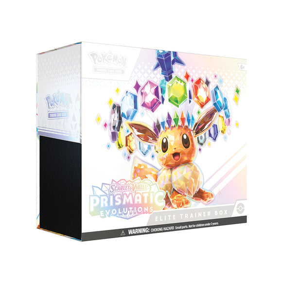 Pokemon Scarlet & Violet: Prismatic Evolutions Elite Trainer Box
