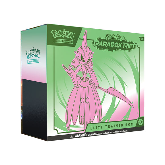 Pokemon Scarlet & Violet: Paradox Rift Elite Trainer Box - Iron Valiant