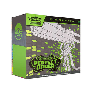 Pokemon Mega Evolutions: Perfect Order Elite Trainer Box – DM Sports