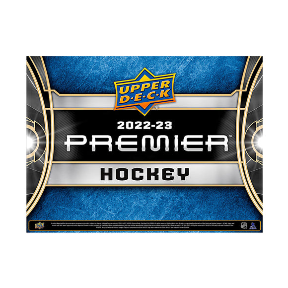 2022/23 UD Premier Hockey Hobby 10 Box Case (PRE-ORDER)