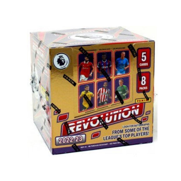 2022/23 Panini Revolution Premier League Soccer Hobby Box