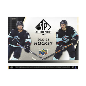 2022/23 UD SP Authentic Hockey Hobby 16 Box Case (PRE-ORDER)