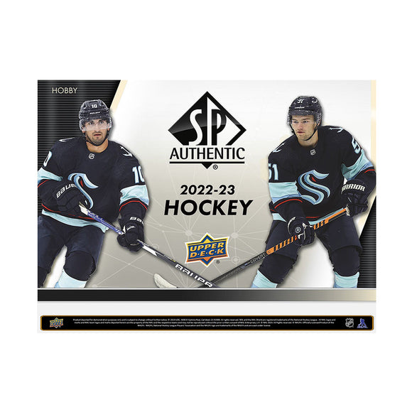 2022/23 UD SP Authentic Hockey Hobby 16 Box Case (PRE-ORDER)