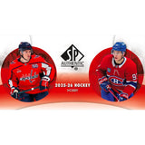 2025/26 UD SP Authentic Hockey Hobby Box (PRE-ORDER) UPPER DECK