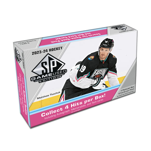 2023/24 UD SP Game Used Hockey Hobby Box (PRE-ORDER)
