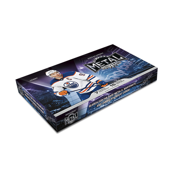 2023/24 UD Skybox Metal Universe Hockey Hobby 16 Box Case (PRE-ORDER)