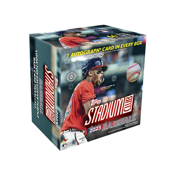 2023 Topps Stadium Club Baseball Compact Box