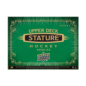 2022/23 UD Stature Hockey Hobby Box (PRE-ORDER)