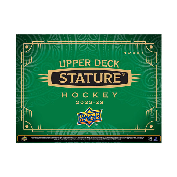 2022/23 UD Stature Hockey Hobby Box (PRE-ORDER)