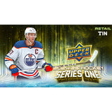 2024/25 Upper Deck Series 1 Hockey Retail 12 Tin Case