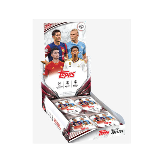 2023/24 Topps UEFA Club Competition Soccer Hobby Box