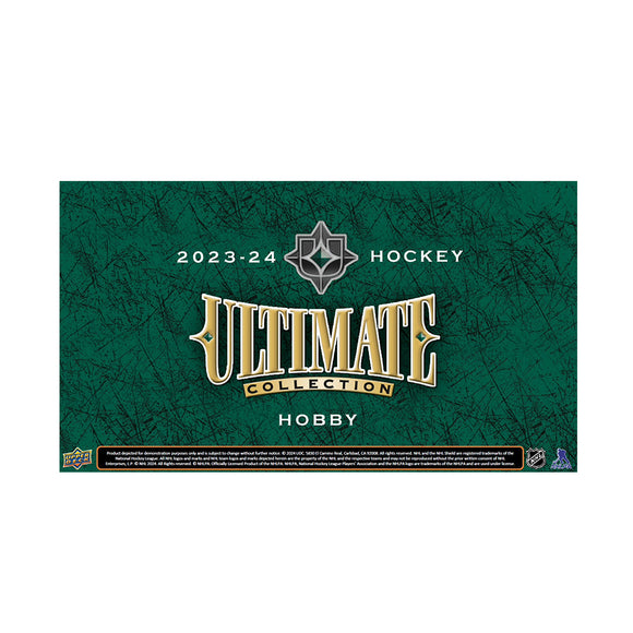 2023/24 UD Ultimate Collection Hockey Hobby Box (PRE-ORDER)