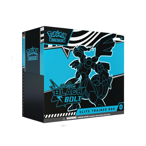 Pokemon Scarlet & Violet: Black Bolt Elite Trainer Box