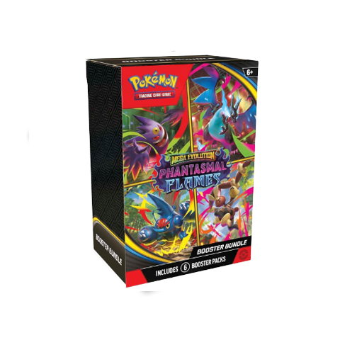 Pokemon Mega Evolutions: Phantasmal Flames Booster Bundle