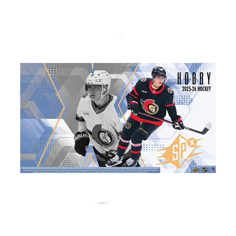 2025/26 UD SPX Hockey Hobby Box (PRE-ORDER)