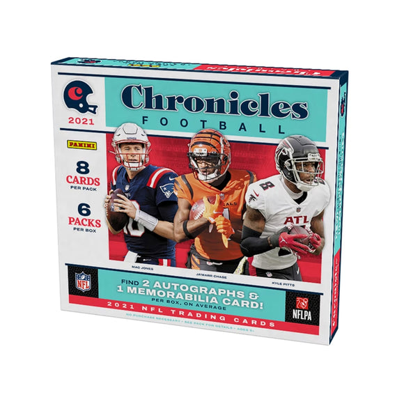 2021 Panini Chronicles Football Hobby Box