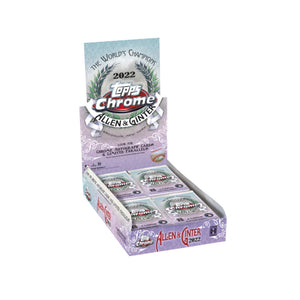 2022 Topps Allen & Ginter Chrome Baseball Hobby Box
