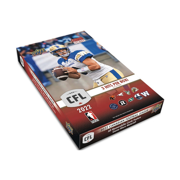 2021/22 UD CFL Football Hobby Box