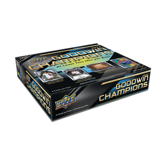 2022 Upper Deck Goodwin Champions Hobby Box