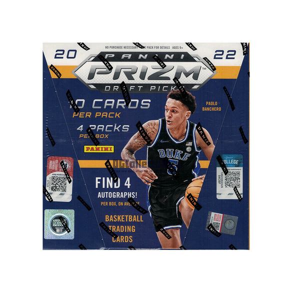 2022 Panini Prizm Draft Picks Basketball Hobby Box