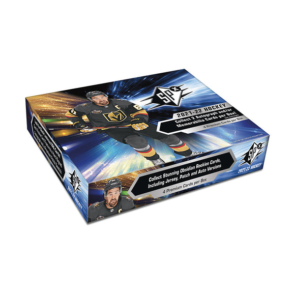 2021/22 UD SPX Hockey Hobby 20 Box Case
