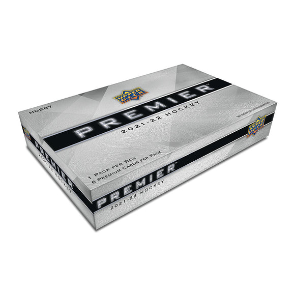 2021/22 UD Premier Hockey Hobby 10 Box Case (PRE-ORDER)