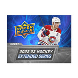 2022/23 Upper Deck Extended Series Hobby 12 Box Case