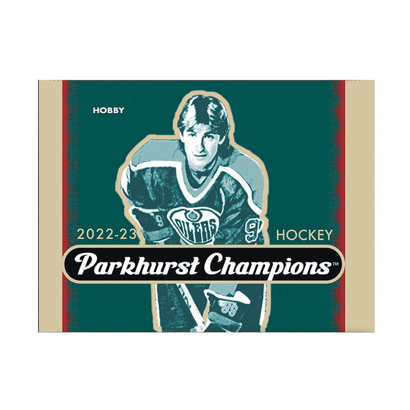2022/23 UD Parkhurst Champions Hockey Hobby 12 Box Case (PRE-ORDER)