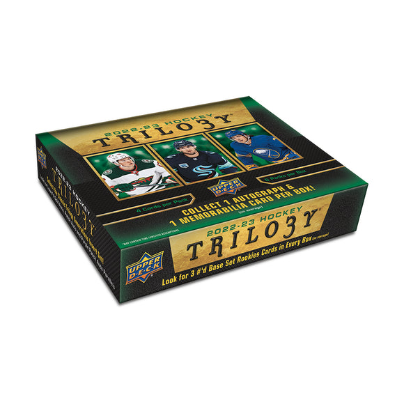 2022/23 Upper Deck Trilogy Hobby Box