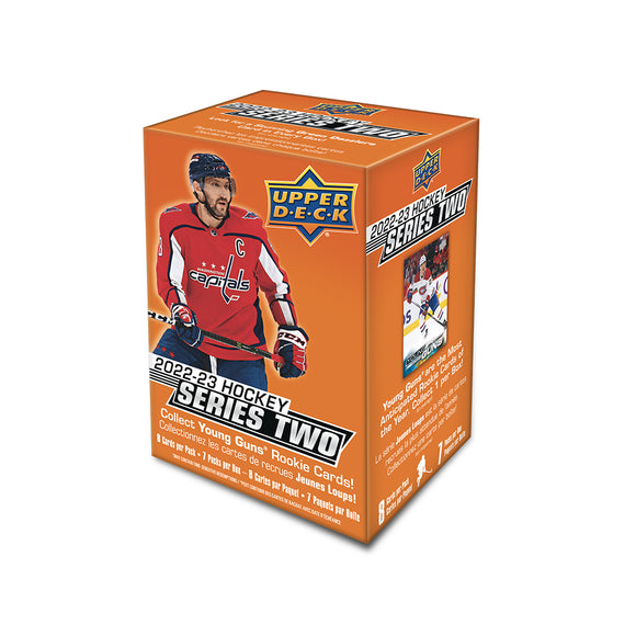 2022/23 Upper Deck Series 2 Hockey Retail Blaster 20 Box Case