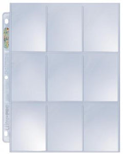 Ultra Pro 9 Pocket Pages (Box of 100)