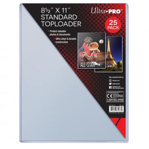 Ultra Pro 8.5 x 11 Toploader