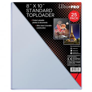 Ultra Pro 8 x 10 Toploader