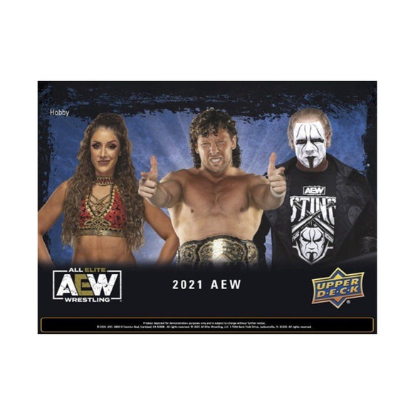 2021 UD AEW Wresting Hobby Box