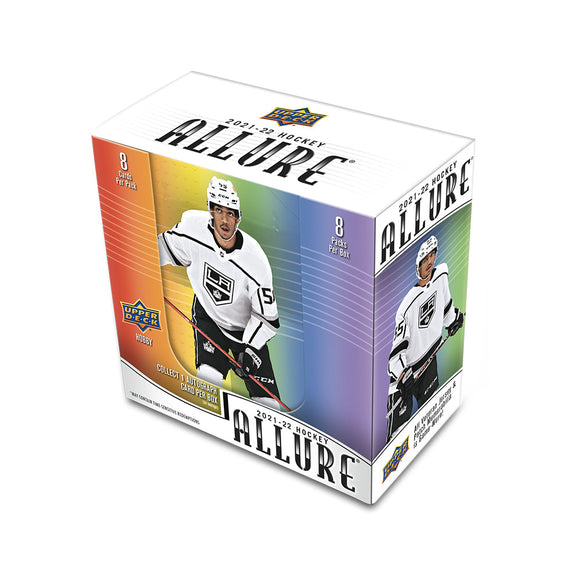 2021/22 UD Allure Hockey Hobby 20 Box Master Case