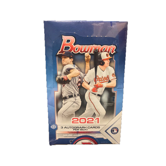 2021 Bowman Baseball Jumbo Hobby Box