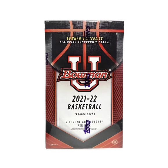 2021/22 Bowman University Basketball Hobby Box