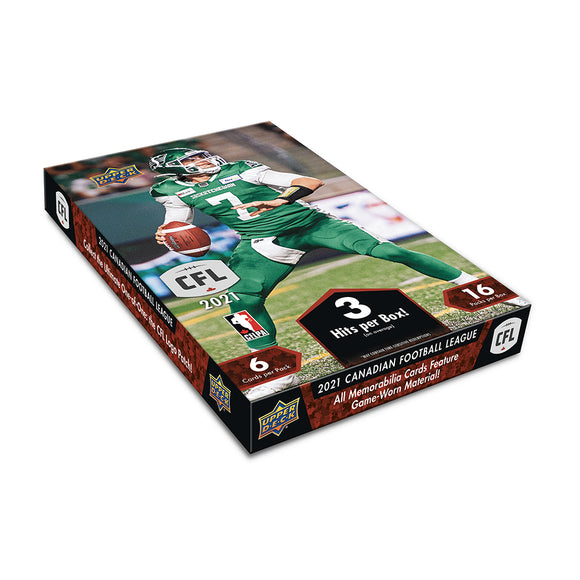 2020/21 UD CFL Football Hobby Box